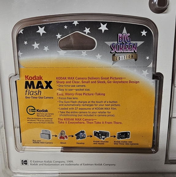 VERY RARE "The King And I" 1999 Kodak FunPack - Picture 3 of 4